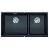 Blanco Subline 480/320-U Silgranit anthrazit Handbetätigung 825 x 460 mm