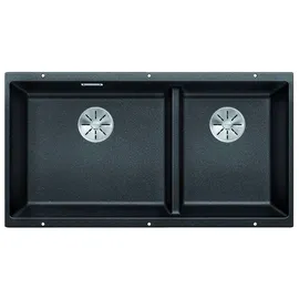 Blanco Subline 480/320-U Silgranit anthrazit Handbetätigung 825 x 460 mm
