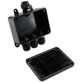 ChiliTec Kabelbox 4 Anschlüsse 1-tlg. schwarz