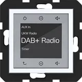 Hager Radio Touch Unterputz DAB+ lichtweiß glänzend