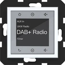 Hager Radio Touch Unterputz DAB+ lichtweiß glänzend
