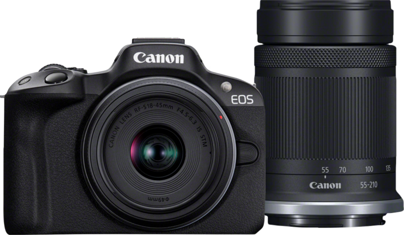 Canon EOS R50 + RF-S 18-45mm + RF-S 55-210mm