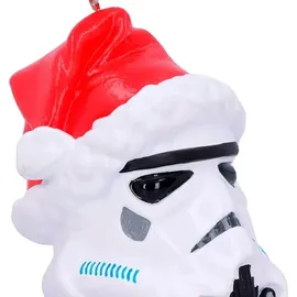 Nemesis Now Stormtrooper Weihnachtsmannmütze, zum Aufhängen, 8,3 cm, Weiß