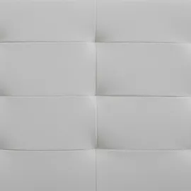 CARO-Möbel Brighton 120 x 200 cm Weiß