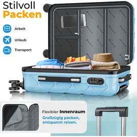 Kesser 4-Rollen 66 cm / 84 l blau