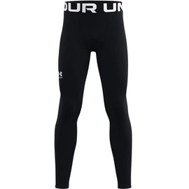 Under Armour HeatGear Armour Leggings Mädchen 001 black/white XL 160-170 cm