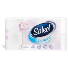 SOLED Comfort Toilettenpapier 8 x 150 Blatt 4-lagig