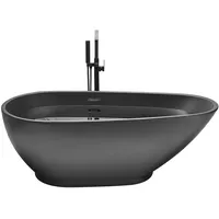 Beliani GUIANA freistehende Badewanne 173 x 82 cm (200 l)