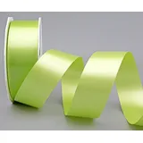 finemark 90 m x 40 mm Polyband HELLGRÜN Geschenkband Grün Dekoband Glanzband Wetterfest Schleifenband Kartengestaltung Ringelband Basteln
