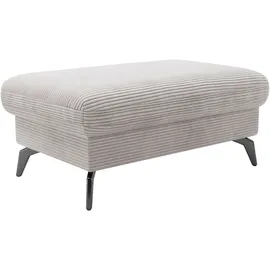 sit&more Stauraumhocker Morris Jubi Polyester 103 x 44 x 69 cm Grau