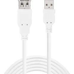 SANDBERG USB-Kabel - USB (W) zu USB (M) - 1.8