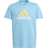 adidas Essentials 2-COLOR Big Logo COTTON Kinder/Teen T-Shirt hellblau - 140