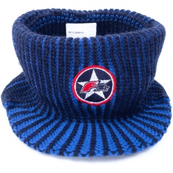 F2 Stirnband Star Visor navy Band mit Schild warm Winter