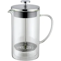 Karl Weis Pressfilterkanne Glas doppelwandig 0,75 L