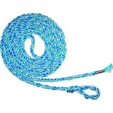 Braun Bindestrick Kletterseil 250 cm Blau/Weiß