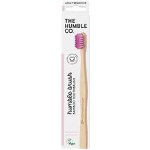 The Humble Co. Bambuszahnbürste Sensitiv Lila 1 St.