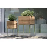 JAN KURTZ Mini Garden 25 x 25 x 53 cm Weiß