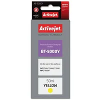Activejet AB-5000Y Tintenpatrone (Ersatz für Brother BT-5000Y; Höchste; 50ml;