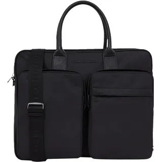 Tommy Hilfiger Schultertasche TH Repreve Computer Bag Black