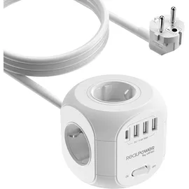 Realpower PowerBox 431 1,8 m, 4 AC-Ausgänge, 250 V, 50 Hz