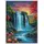 Riolis Kreuzstich Stickpackung "Zauberhafter Wasserfall", Zählmuster, 30x40cm