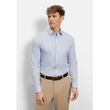 Olymp Businesshemd OLYMP No. Six, Super Slim, Kent grau|silberfarben 39