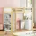 stilvora Hochbett 90 x 200 cm Kiefer massiv natur beige