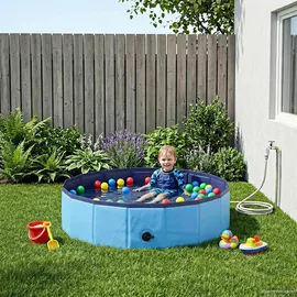 vidaXL Faltbares Hundeschwimmbecken 160 x 160 x 30 cm (3416322)