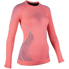 Uyn Evolutyon langarm Funktionshirt Damen coral/anthrazit/aqua S/M