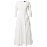 Swing Cocktailkleid aus Häkelspitze, Offwhite, 36