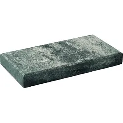 WESERWABEN® Mauersteine Vario-Line® Classic Anthrazit-weiß meliert Abdeckstein