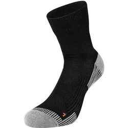 Technische Socken Erwachsene Berglauf Fitness Multisport Durchschnitt schwarze 39/42