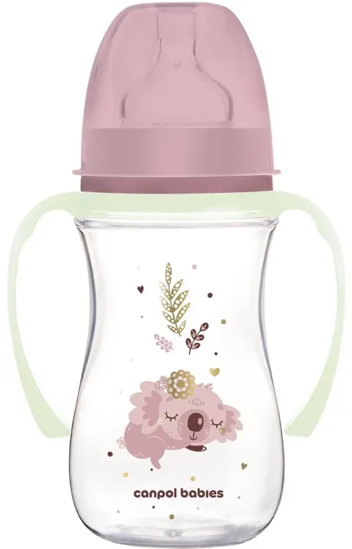 Canpol babies EasyStart Sleepy Koala 240 ml Babyflasche 3 m+ Pink 240 ml