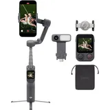 DJI Osmo Mobile 8P Gimbal-Stabilisator für iPhone & Android, Tracking-Modul, Fernsteuerung, Natives Tracking, Verlängerungsstab & Stativ integriert, 10h Akku, 3-Achsen-Stabilisierung, Smartphone-Gimbal