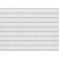 FA-Bausysteme Doppelstabmattenzaun 6/5/6  250 cm x 183 cm Feuerverzinkt