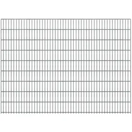 FA-Bausysteme Doppelstabmattenzaun 6/5/6  250 cm x 183 cm Feuerverzinkt
