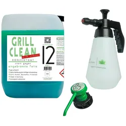 ivb broecker Grill Clean 10 l inkl. Zubehör (Krustenentferner) Konzentrat