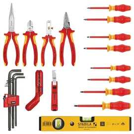 Knipex Werkzeugkoffer Robust23 Start Elektro