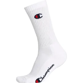 Champion Unisex 6er Pack weiß 39-42