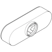 Hansgrohe Hans grohe Wannen- und Brausenmischer Aufputz Axor Abdeckhaube weiss