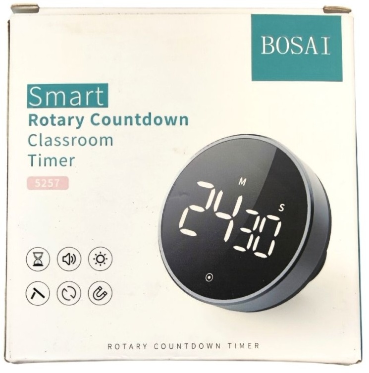 Bosai Smart Rotary Countdown Classroom Timer
