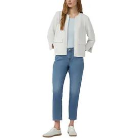 s.Oliver Scuba-Sweatshirt-Jacke weiß, 40