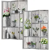 Hti-Living Paravent Flora