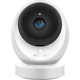 KIKKABOO Babyphone Babykamera Lua, 360° Drehung, Wi-Fi/Lan Kamera, Nachsicht weiß - Weiß