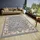 HANSE HOME Reni grün (mint,creme), B:57cm H:8mm L:90cm, Jute, Polyester, Polypropylen (PP), Teppiche, Teppich, Läufer, Orientalisch, Kurzflor, Wohnzimmer, Schlafzimmer, Esszimmer,