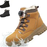 DKLOVIFU S3 Sicherheitsschuhe Herren Arbeitsschuhe Pflege Sicherheitsschuhe Damen Winter Winterschuhe 39 Winter Shoes For Women Arbeitsstiefel Herren S3 Winter Trekkingschuhe für Damen - 45 EU