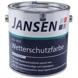Jansen ISO-WSF Wetterschutzfarbe Weiß seidenmatt 2,5 l