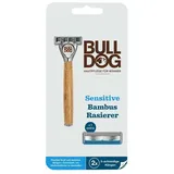 Bulldog Gin Bamboo Sensitiv e shaver + 2 Klingen