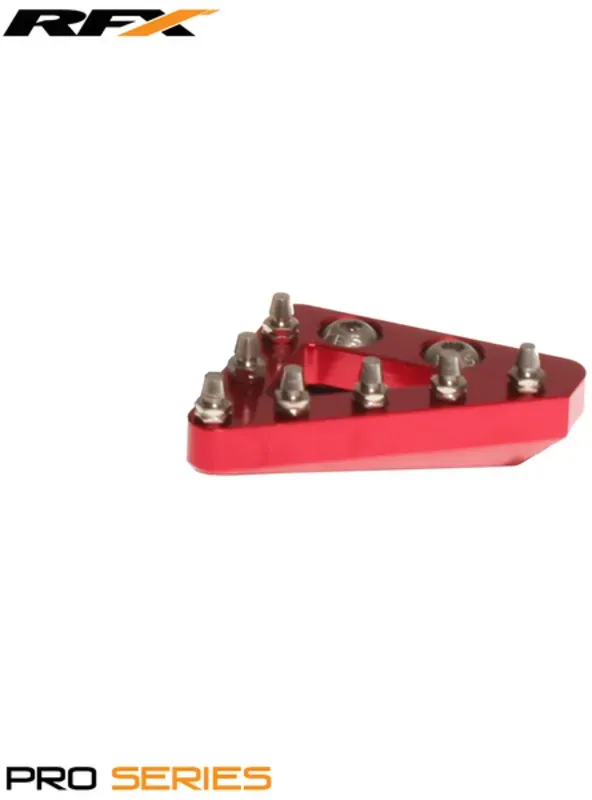 RFX Pro achterremhendel CNC Solid Replacement Tip (rood)