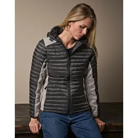 Tee Jays Damen Outdoor Crossover Jacket - Farbe: space grey/grey melange L